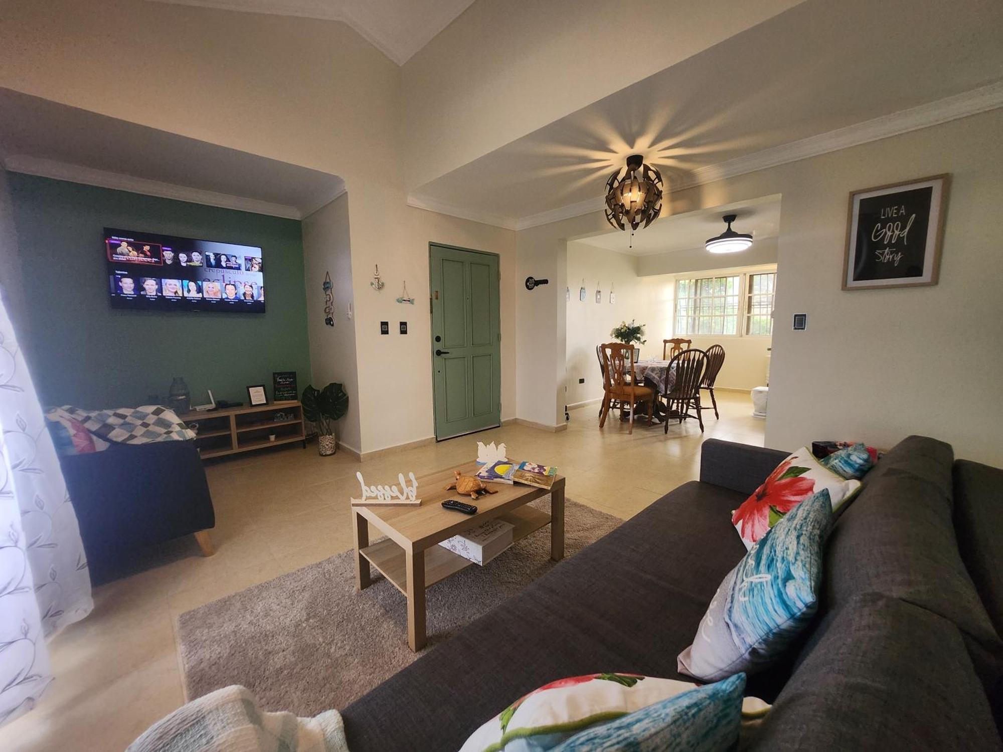 Casita Linda Larimar - 2Br Apartment With Rooftop, Bay Views, Fast Wifi, Near Beach In Barahona Eksteriør billede