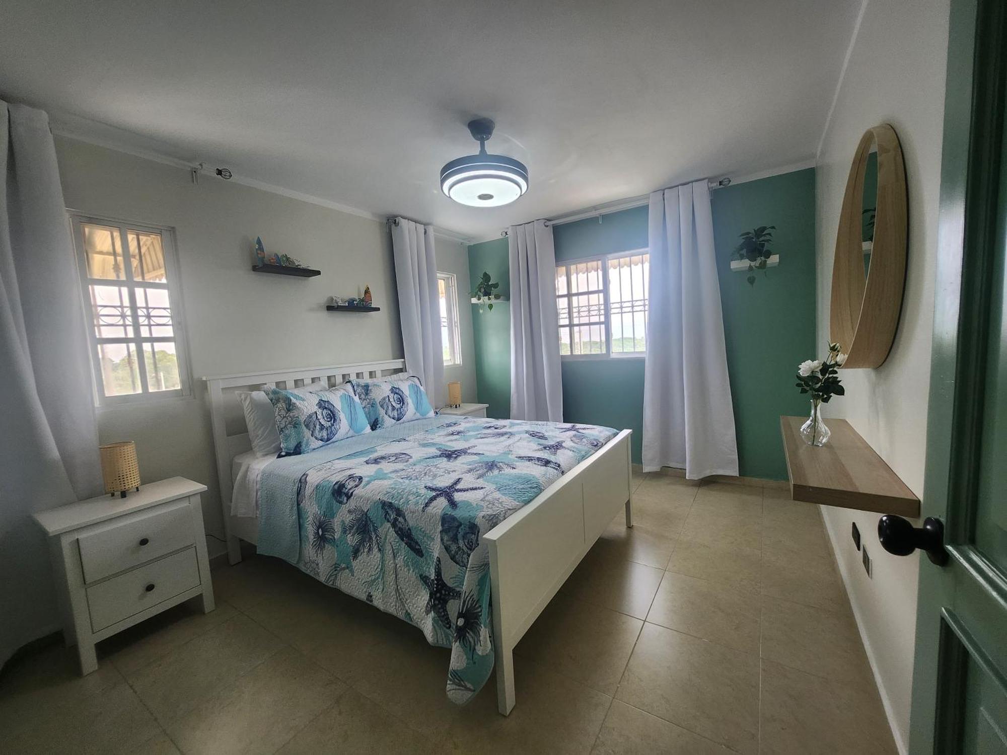 Casita Linda Larimar - 2Br Apartment With Rooftop, Bay Views, Fast Wifi, Near Beach In Barahona Eksteriør billede